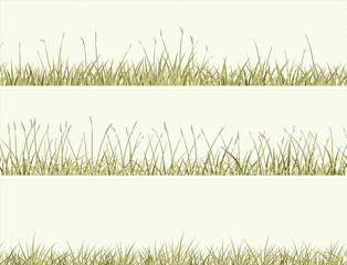 Banner of abstract meadow grass.