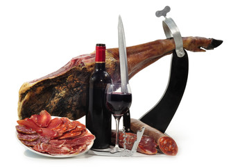 Productos ibéricos.