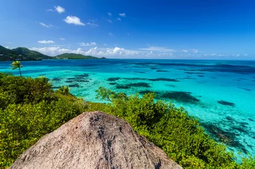 Tuinposter Caribbean Sea View © jkraft5
