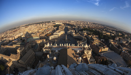 Rome from Saint Peter