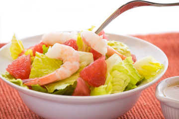 Shrimp and Grapefruit Salad