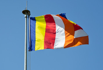symbolic Buddhist flag