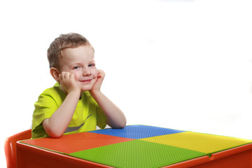 boy in studio