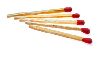 Close-up of a red match