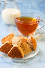 Buckwheat and peanut butter cookies