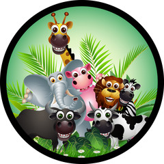 funny animal cartoon