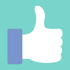 Obraz premium thumb up/like