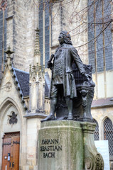 Monument for Johann Sebastian Bach. Leipzig, Germany