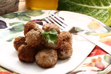 Polpette fritte