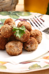 Polpette fritte