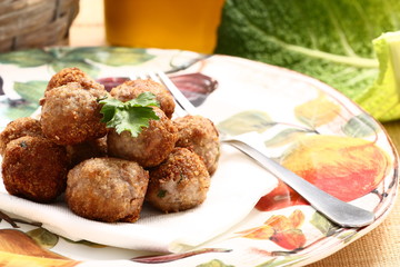Polpette fritte