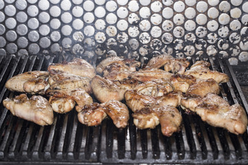 Куриные крылышки на гриле
