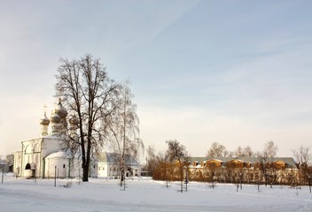Monastery courtyard
