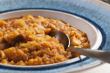 Quinoa Stew with Spoon