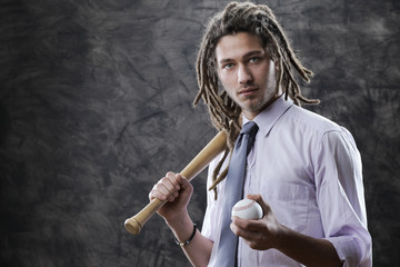 Portrait of young businessman