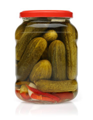 pickled cucumbers