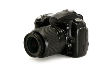 photocamera isolated on white background