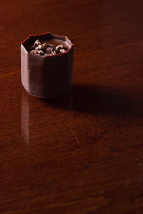 Bite size chocolate
