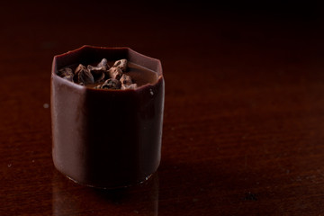 Bite size chocolate