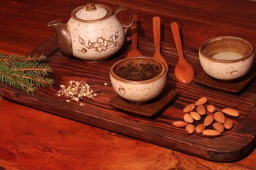 oriental tea set