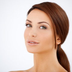 Obraz premium Beauty portrait of a natural woman