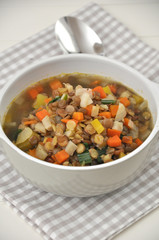 Linsensuppe