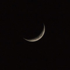Obraz na płótnie Canvas Ciemna noc z księżycem w noc Halloween