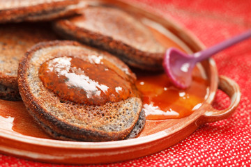 chocolate pancakes
