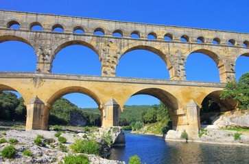 Fototapeta premium Pont du Gard 26