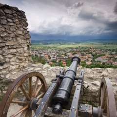cannon in castle