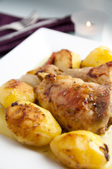 Chicken with potatoes