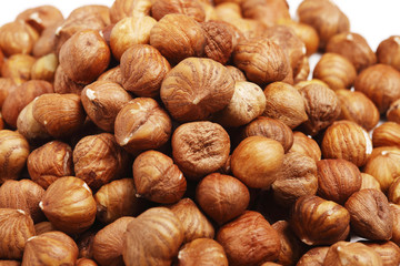 Pile of Hazelnuts