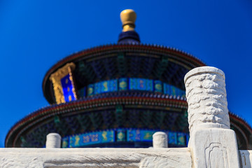 Fototapeta premium Bolder detail at Temple of Heaven