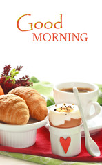 Continental breakfast.