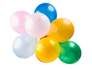 color balloons