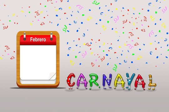 Fecha del Carnaval.
