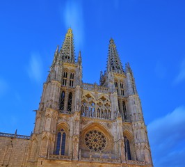 Naklejka na ściany i meble Katedra w Burgos.