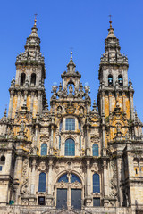 Fototapeta na wymiar Katedra w Santiago de Compostela: stab go Workshop