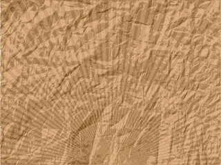 zerknittertes Papier