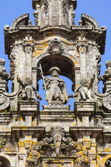 Fototapeta na wymiar Santiago de Compostela Katedra w Santiago rze¼by