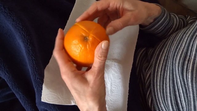 Orange absch&auml;len