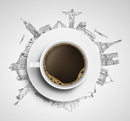 coffee  and travel