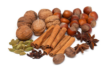 nuts and spices