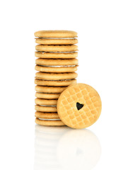 cookies isolated on white background