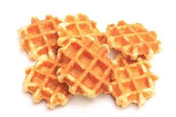 Sechs belgische Waffeln