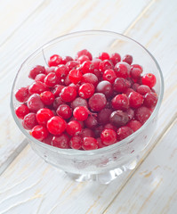 frozen cranberry