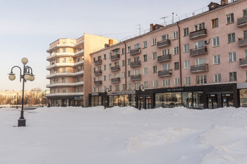 Omsk in winter