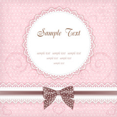 Greeting card with place for your text.