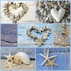 Urlaubserinnerung: Maritime Collage