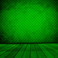 Room With Retro Color Wallpaper